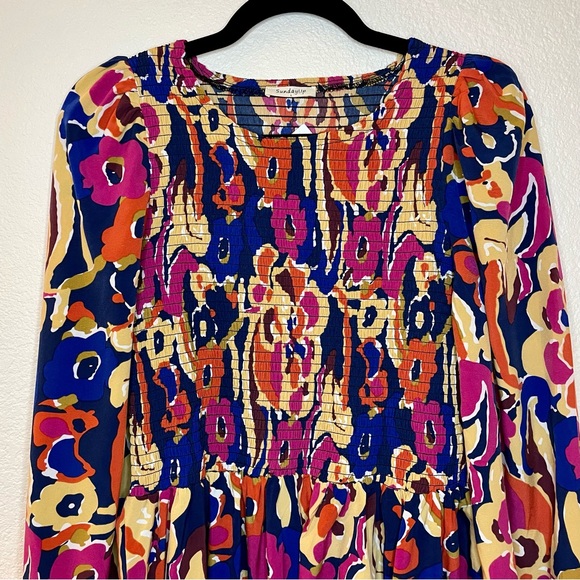 Sunday Up Floral Long Sleeve Dress - Picture 2 of 6